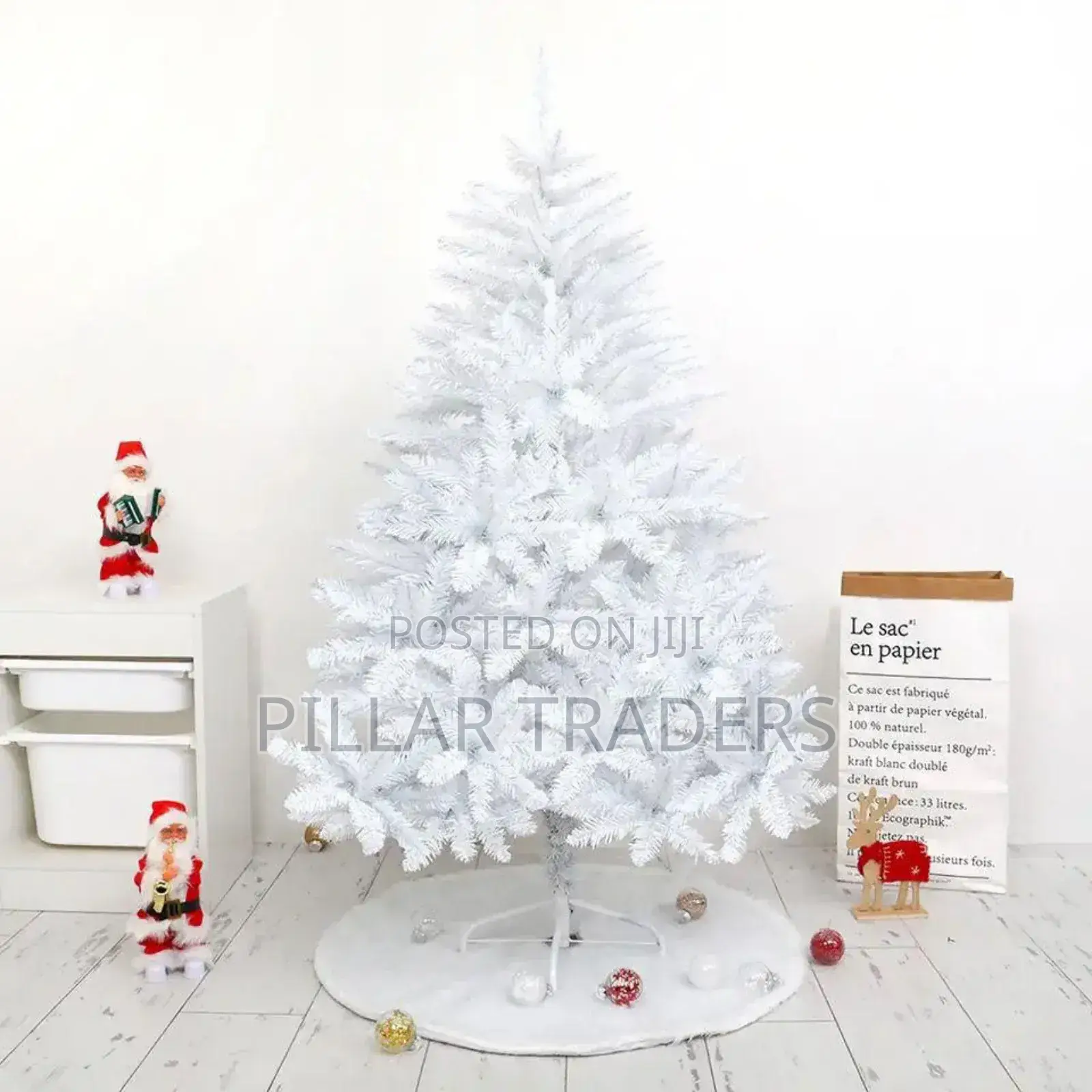 White Christmas Tree