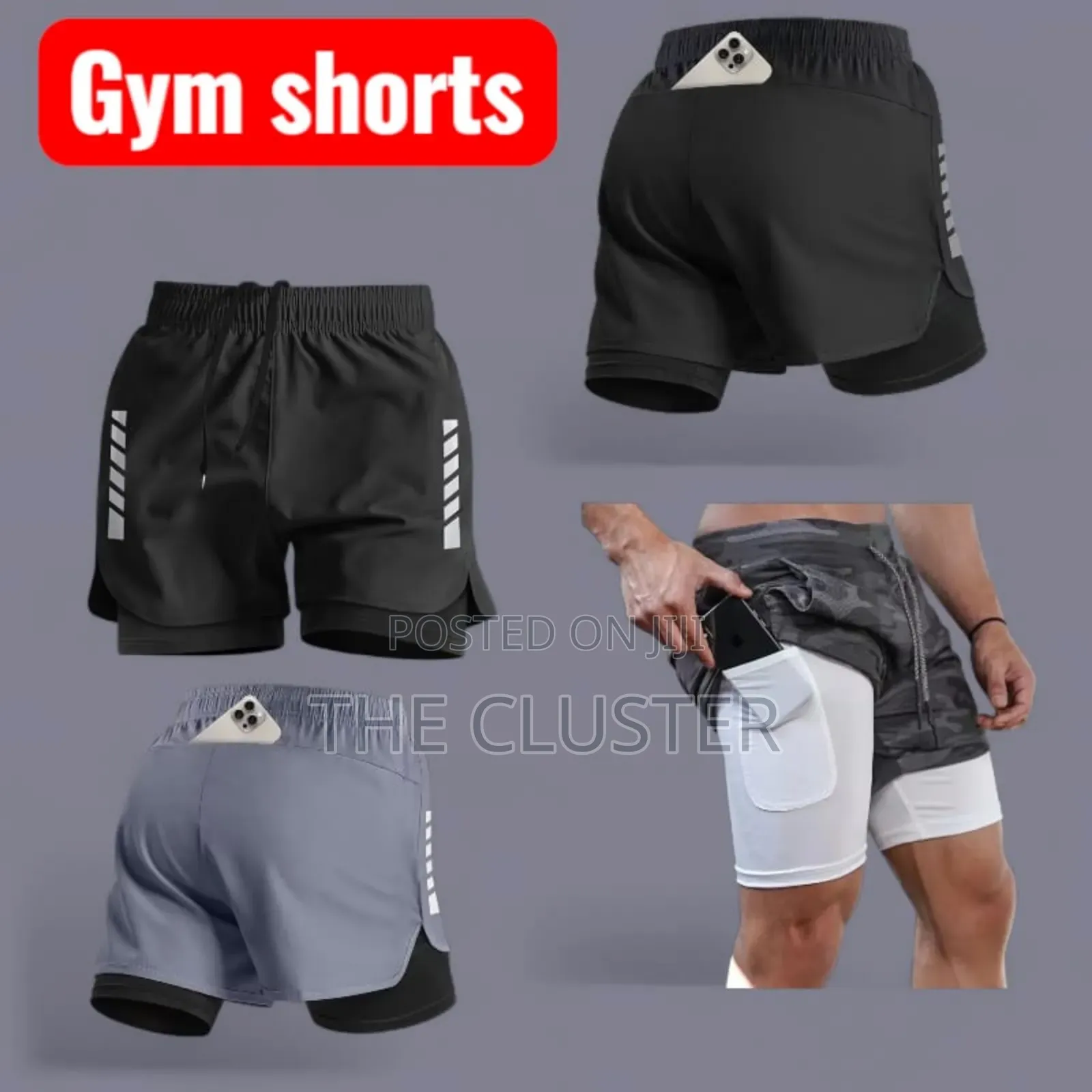 2 in 1gym Short