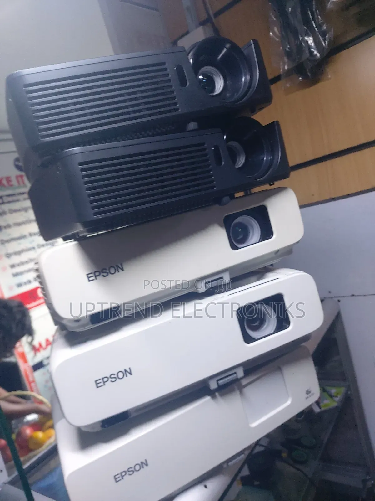 Grade a High-Brightness Projector – Ready to Use
