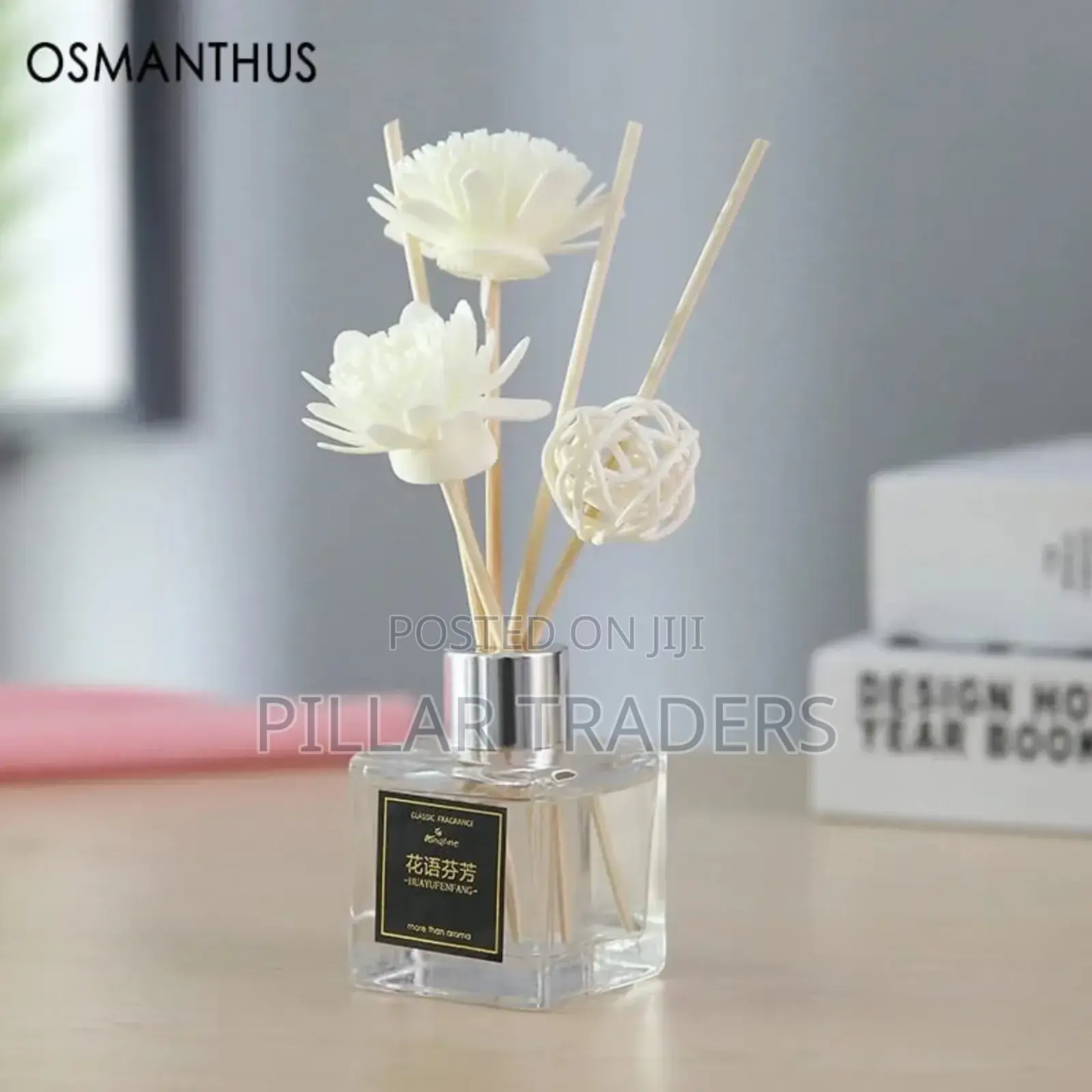 Glass Aromatherapy Reed Diffuser