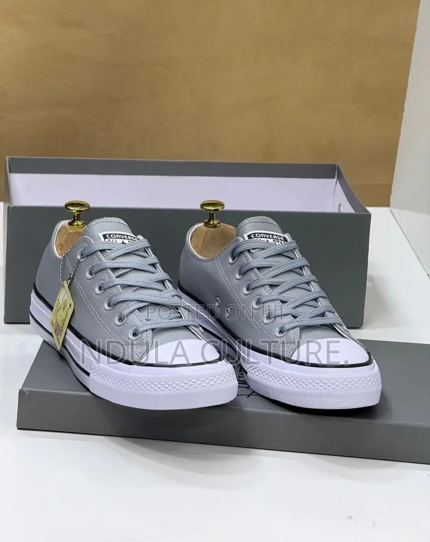 Leather Converse