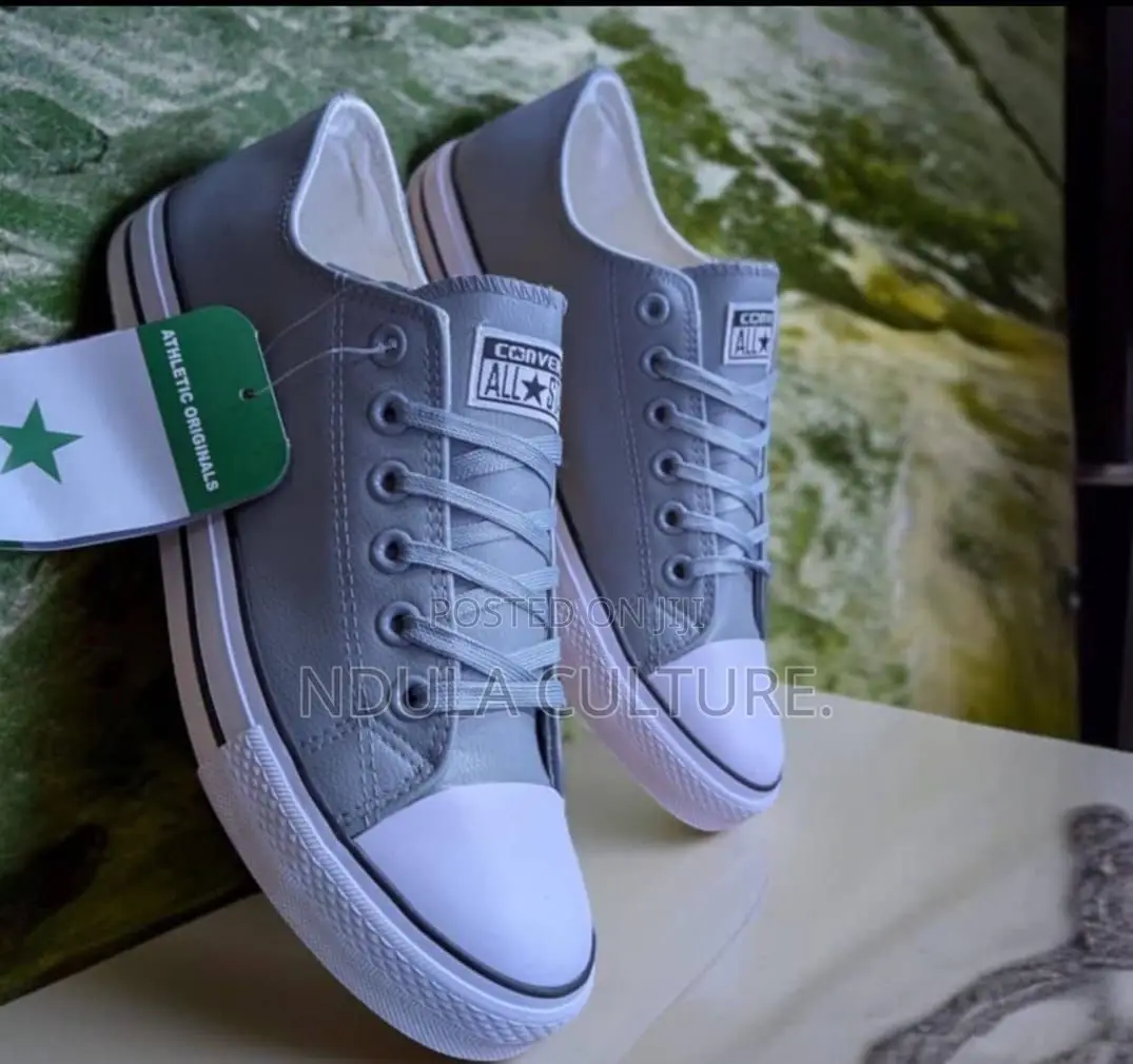 Leather Converse