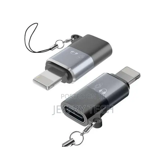 Usb-C to Lightning Otg Audio Adapter for Mic and Phone