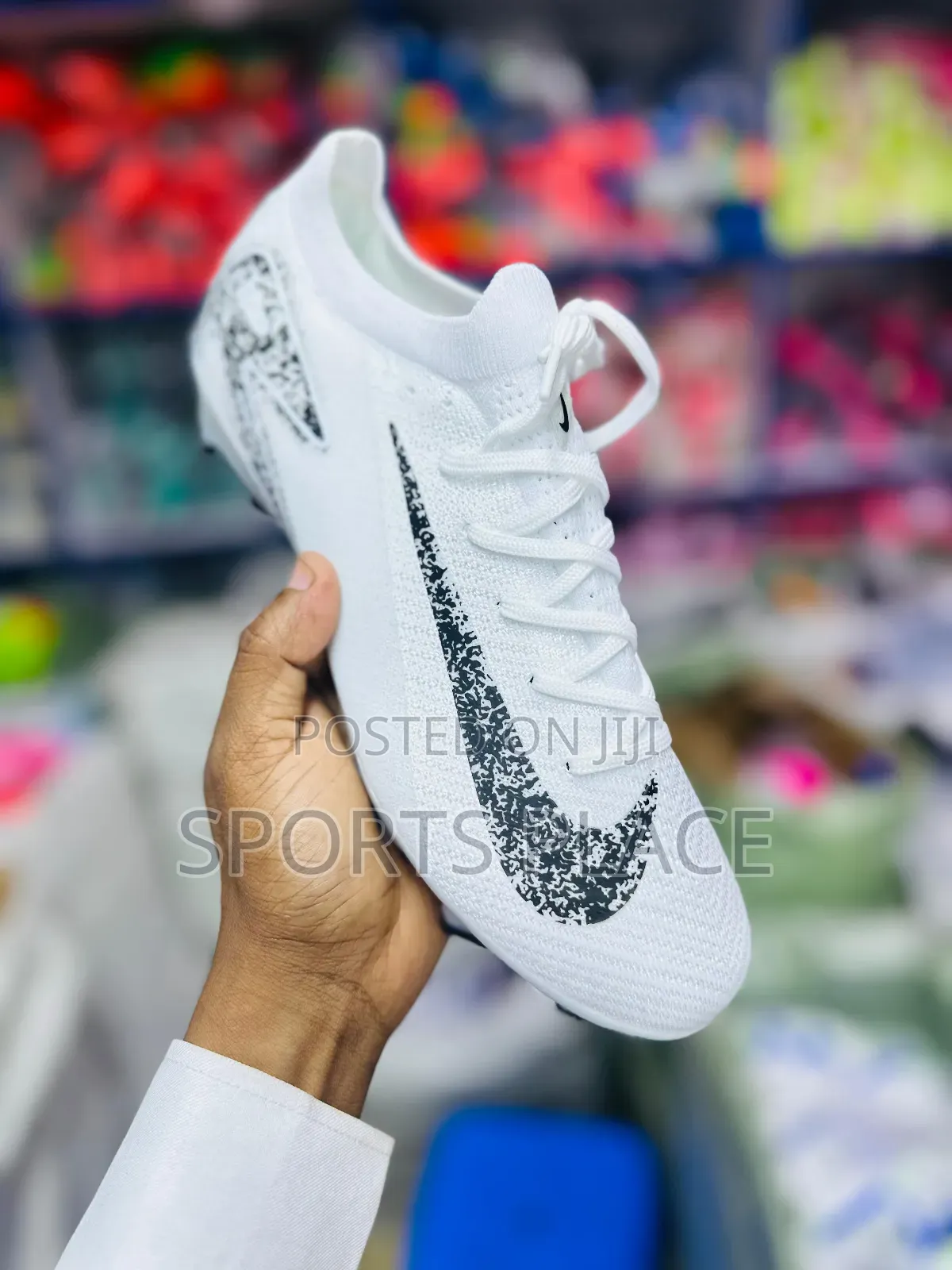Air Zoom Vapor 16 All White Football Soccer Boots