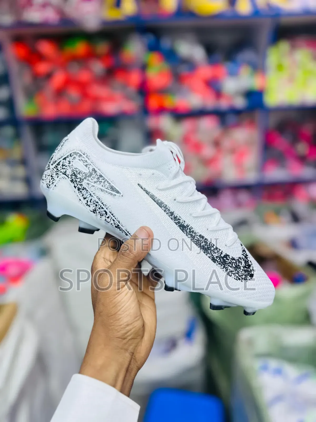 Air Zoom Vapor 16 All White Football Soccer Boots