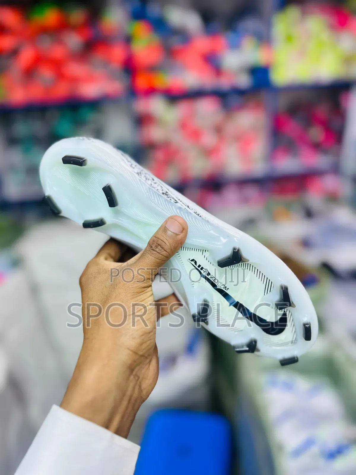 Air Zoom Vapor 16 All White Football Soccer Boots