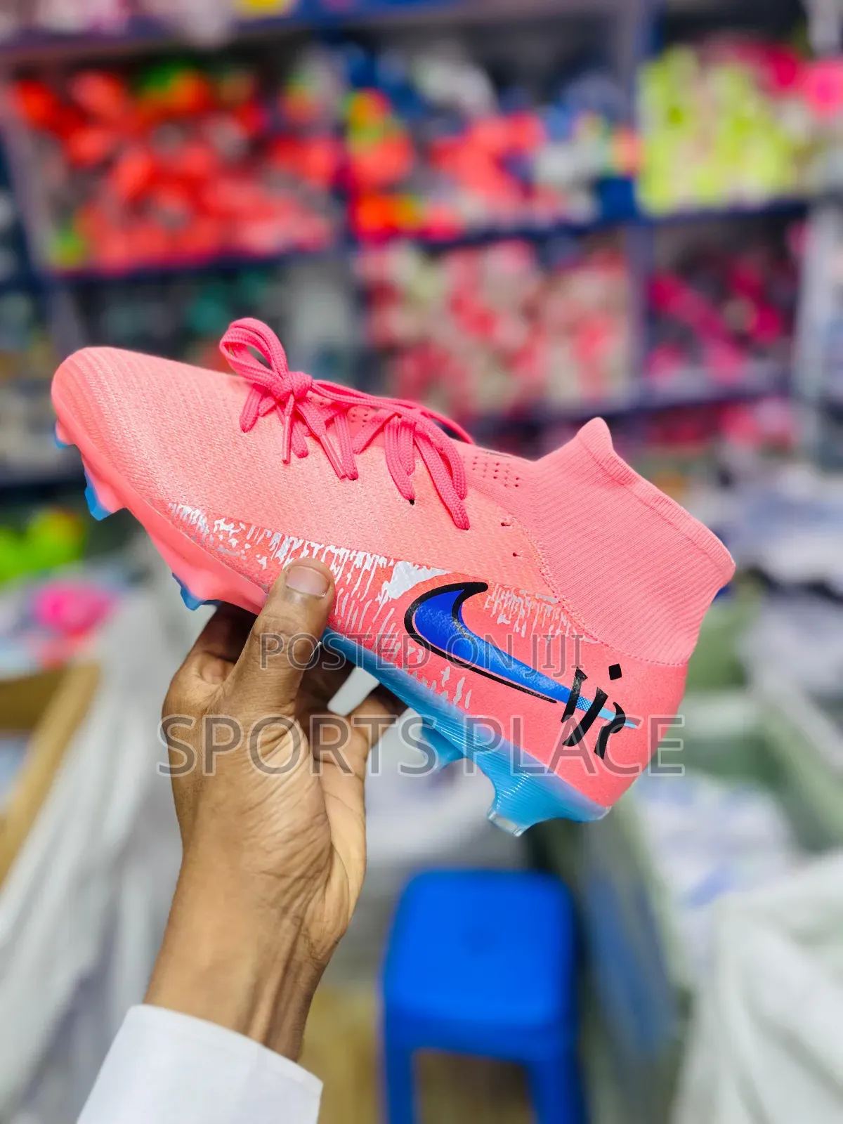 Pink Vinicius Jr Mercurial Superfly 10 Football Boots