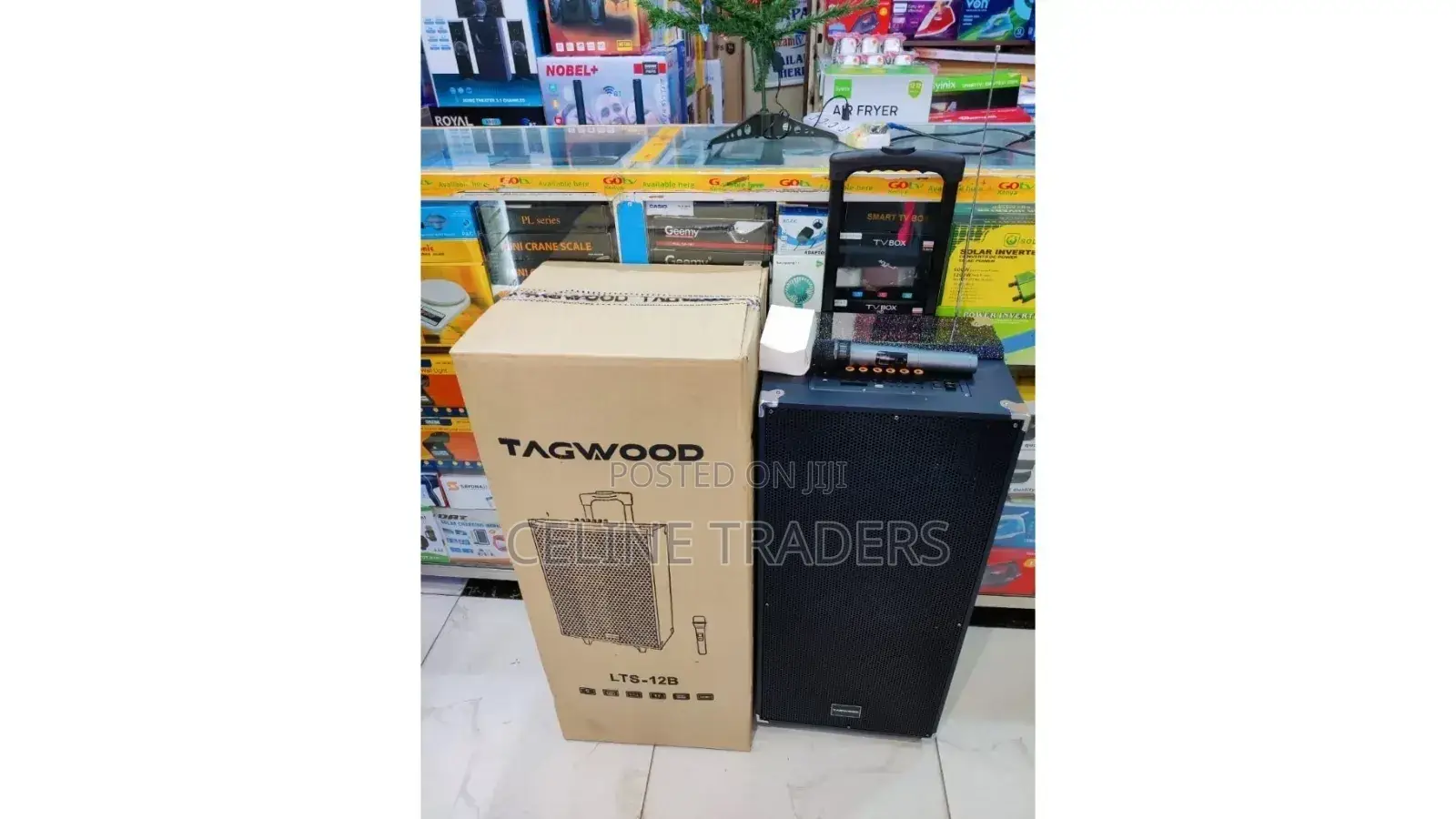 *Tagwood 12" 12b Rechargeable Portable Speaker*