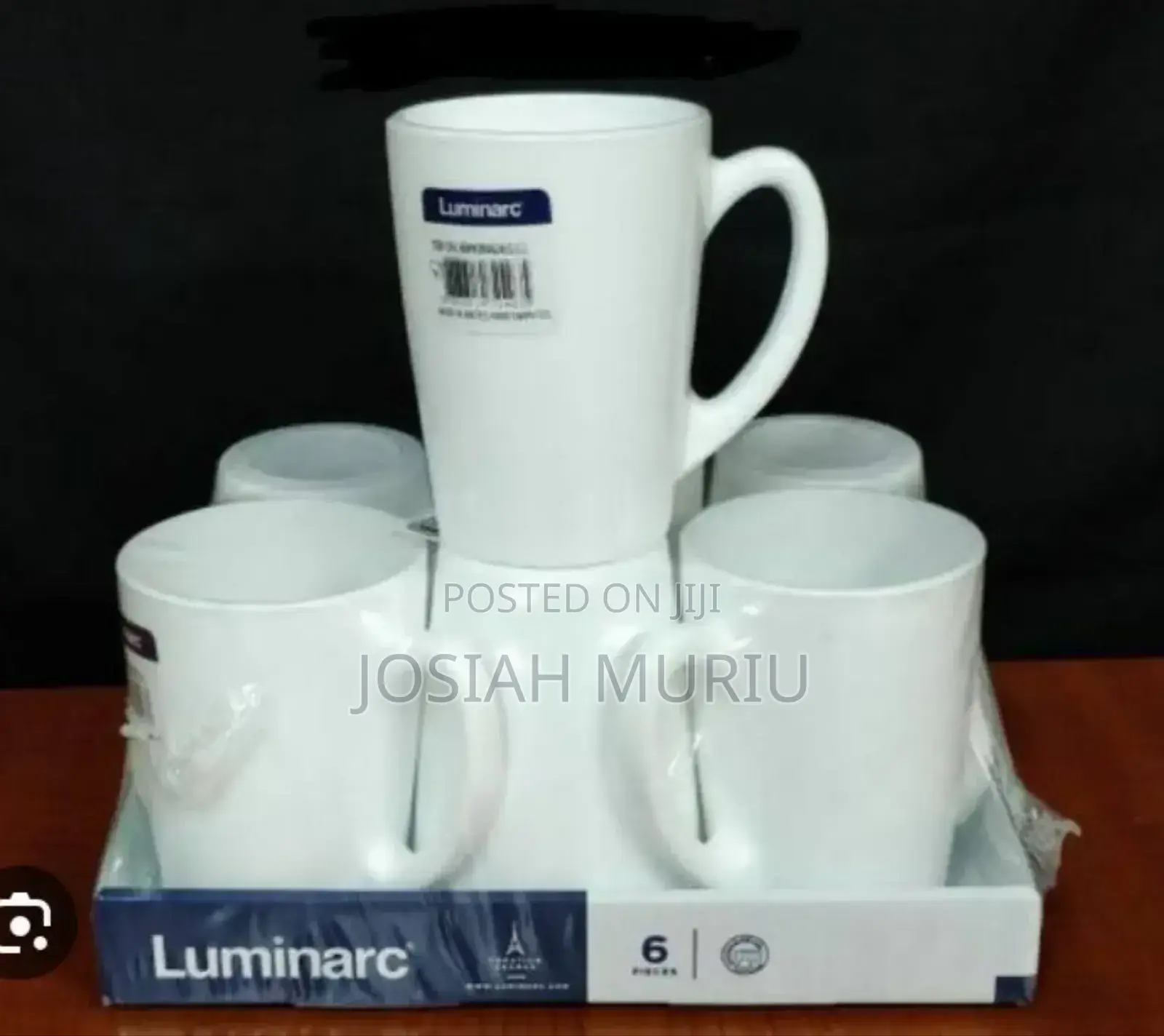 New Morning Coffee/Tea Luminarc Set of 6mugs