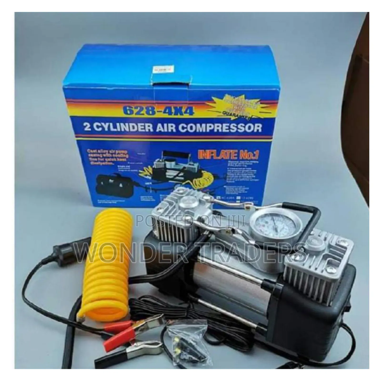 Double Cylinder Car Tire Compressor/Inflator