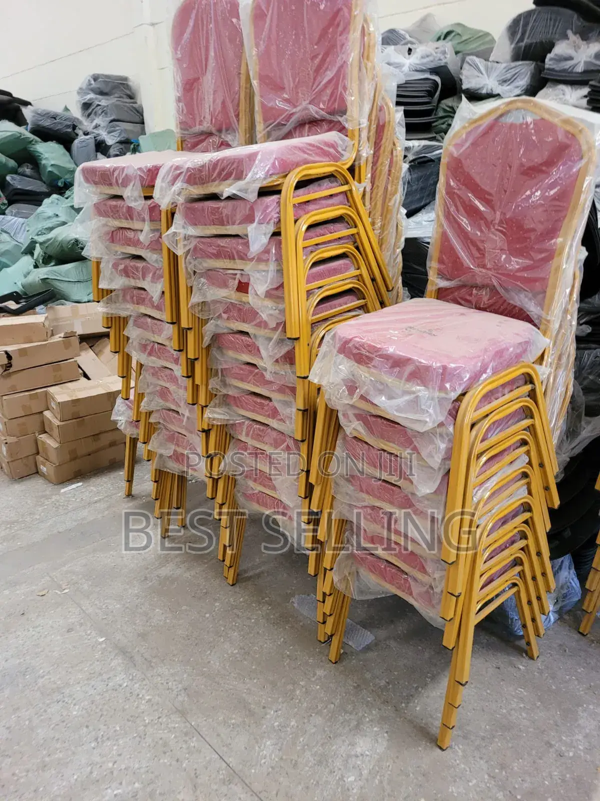 Red Banquet Chairs