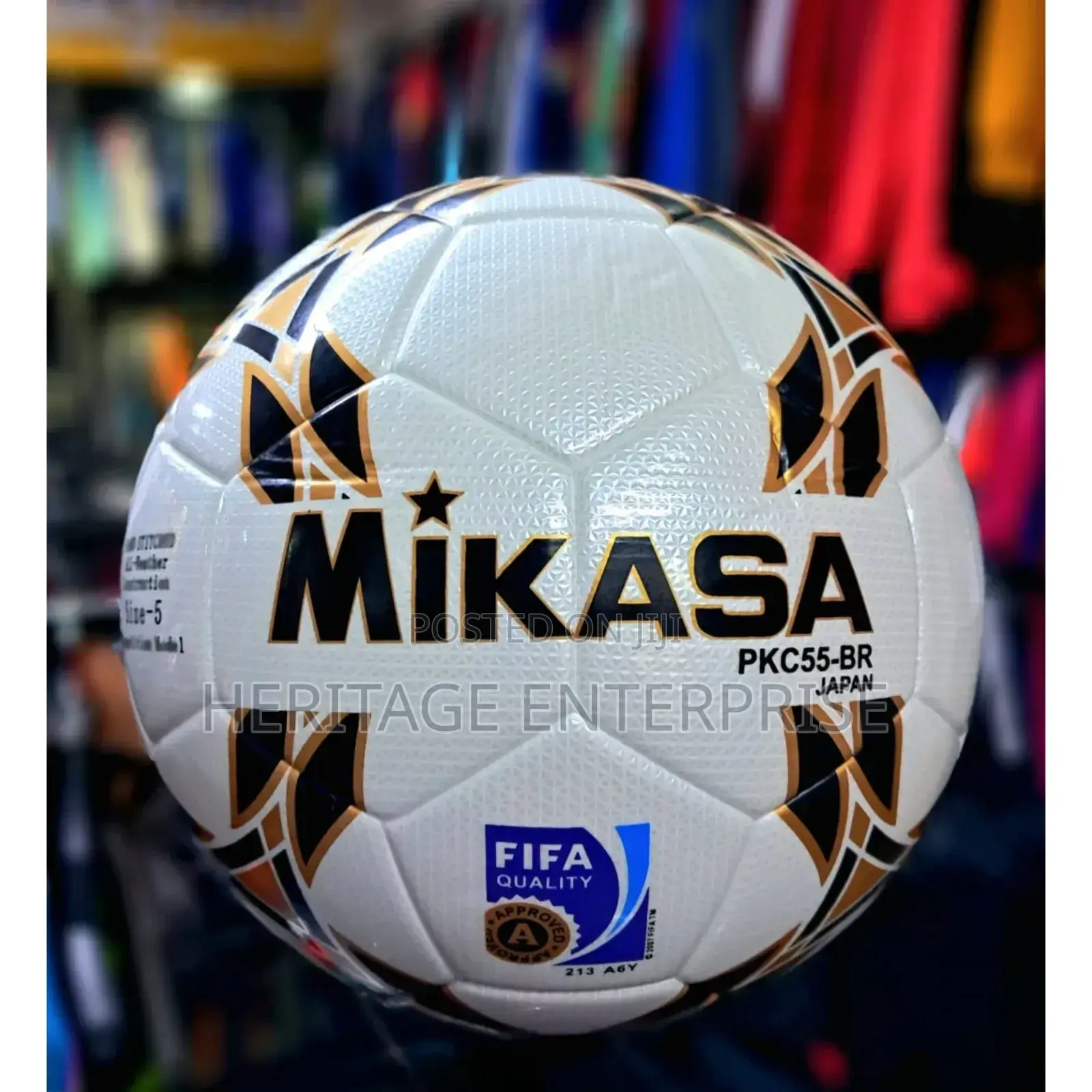 Football,Mikasa Leather Football.