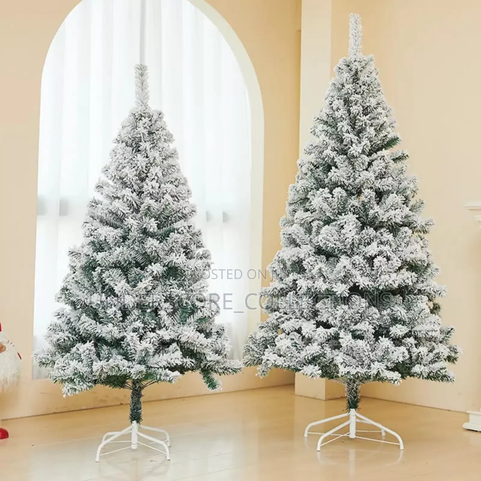 Snow Flocked Christmas Tree*