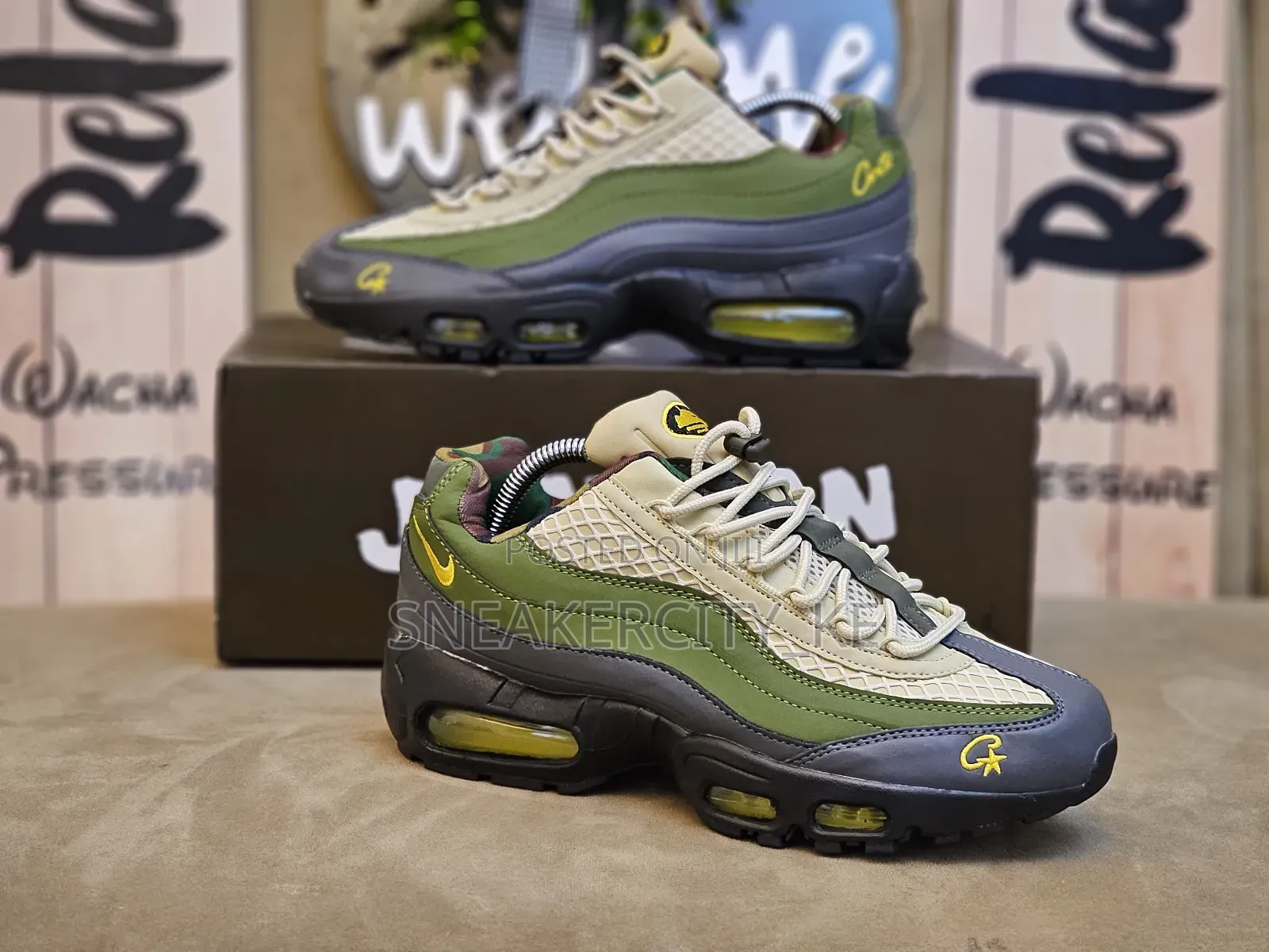 Green Airmax 95 Cortez