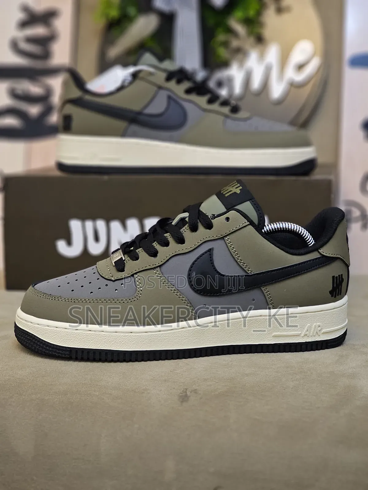 Green Custom Airforce 1