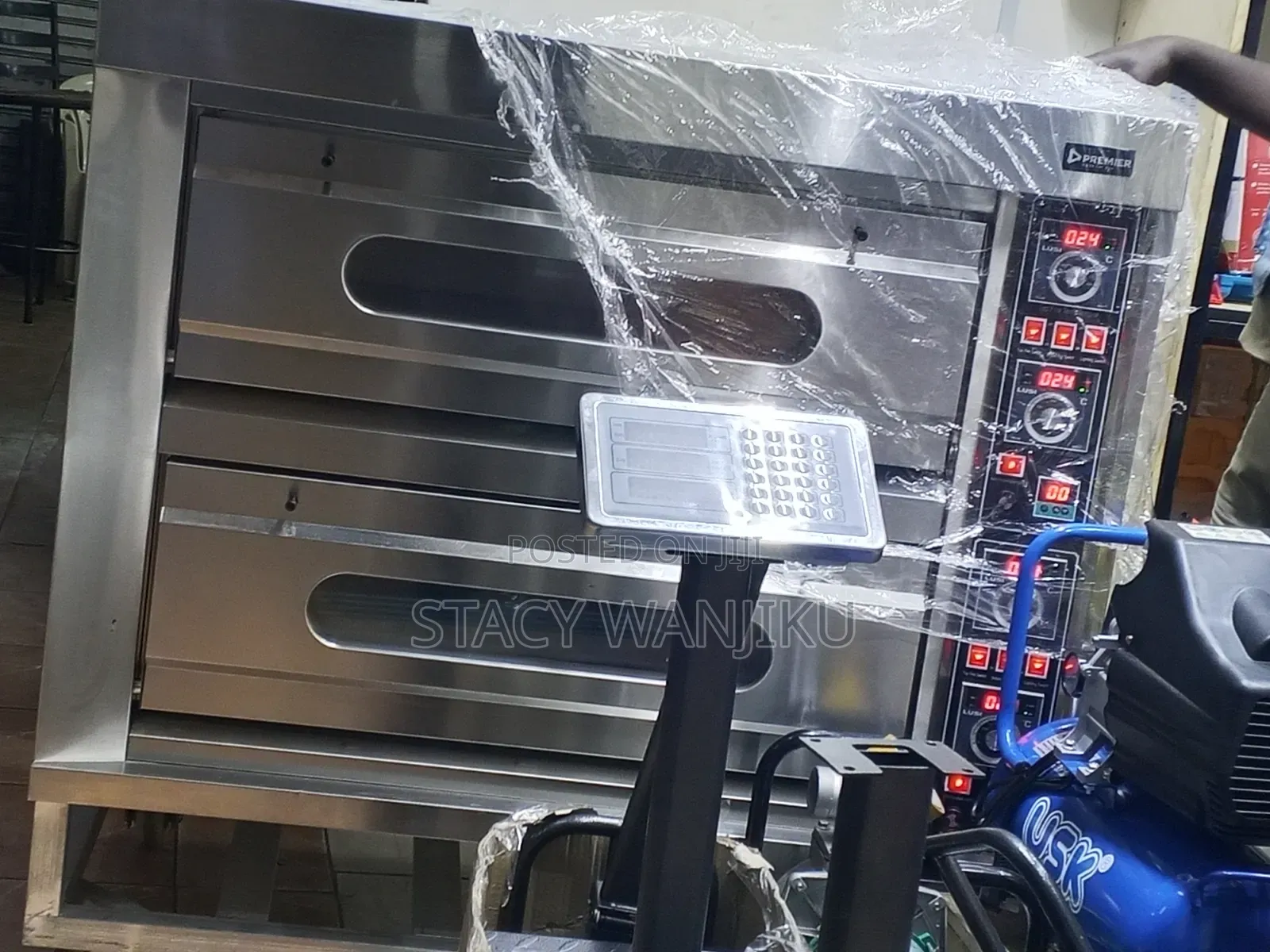 4tray 2 Dack Electric Oven