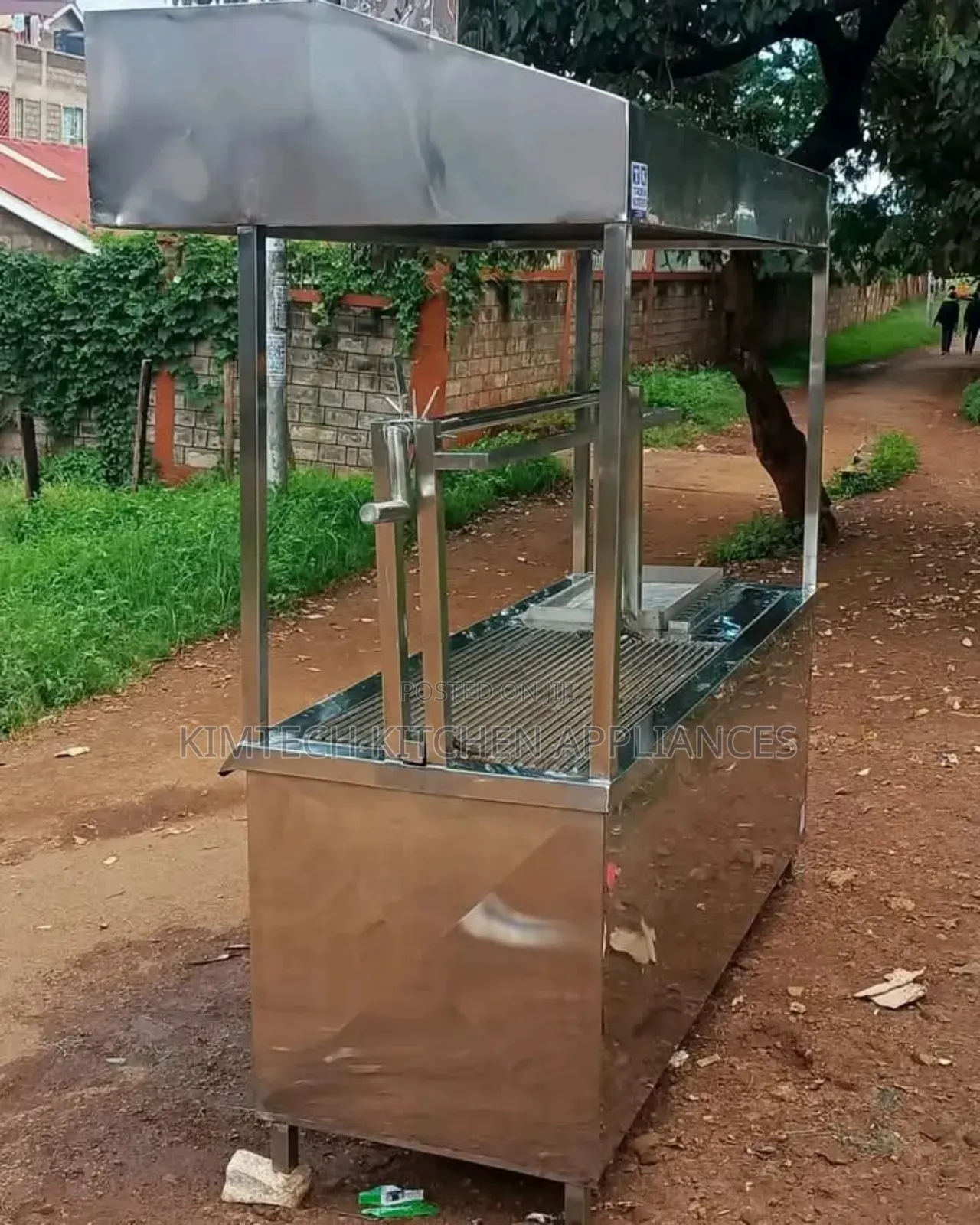 Fast Food Cart With Shed/Canopy