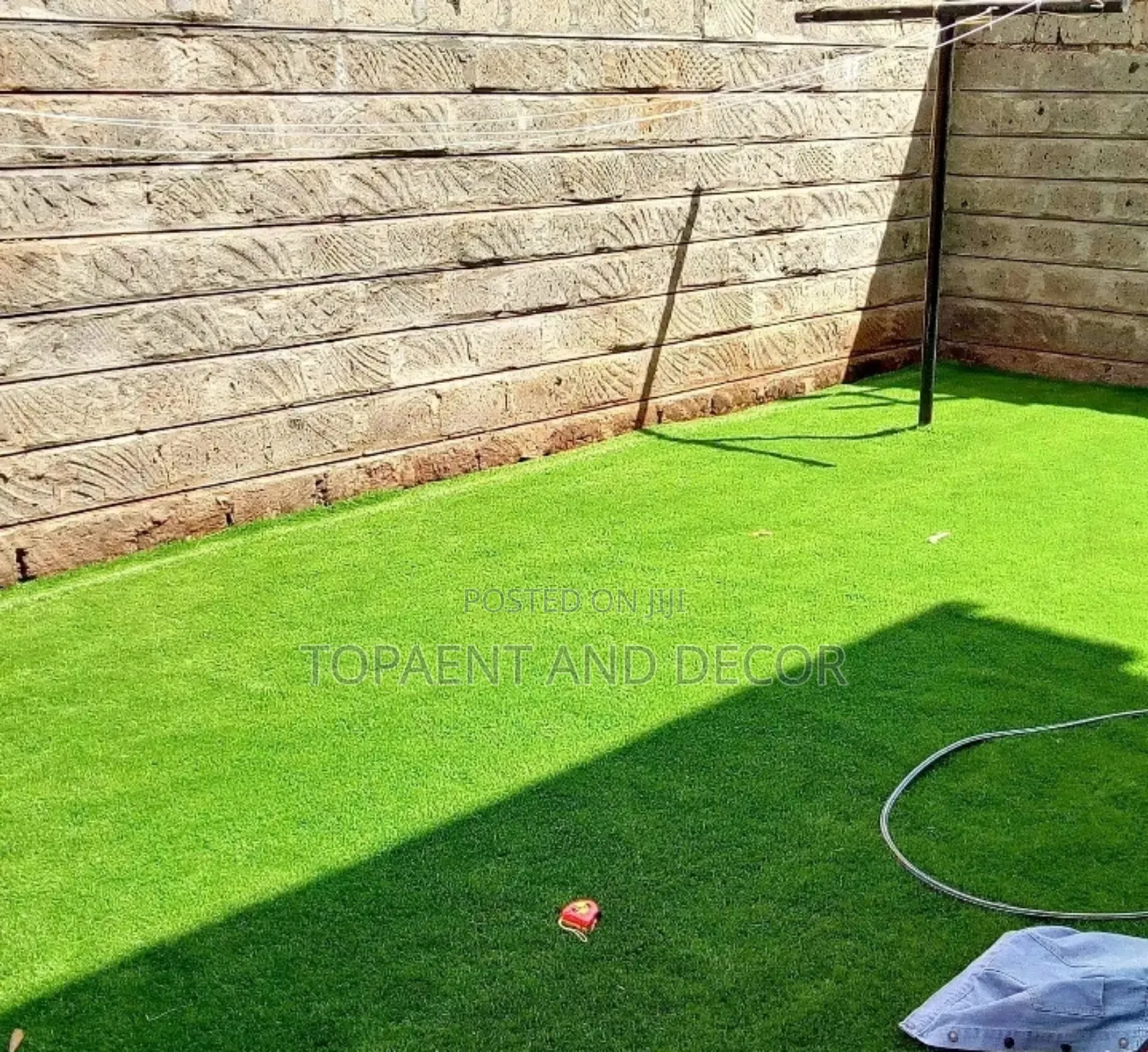 Realistic Artificial Grass Carpet Design for Home Compound