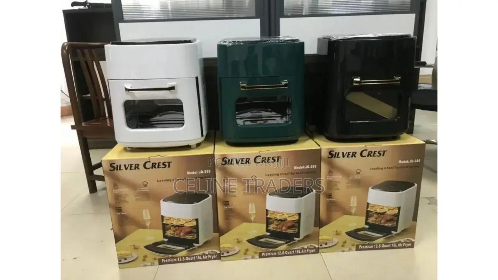15l Silver Crest Airfryer Healthier Oil Free Fryer-Chip Fries
