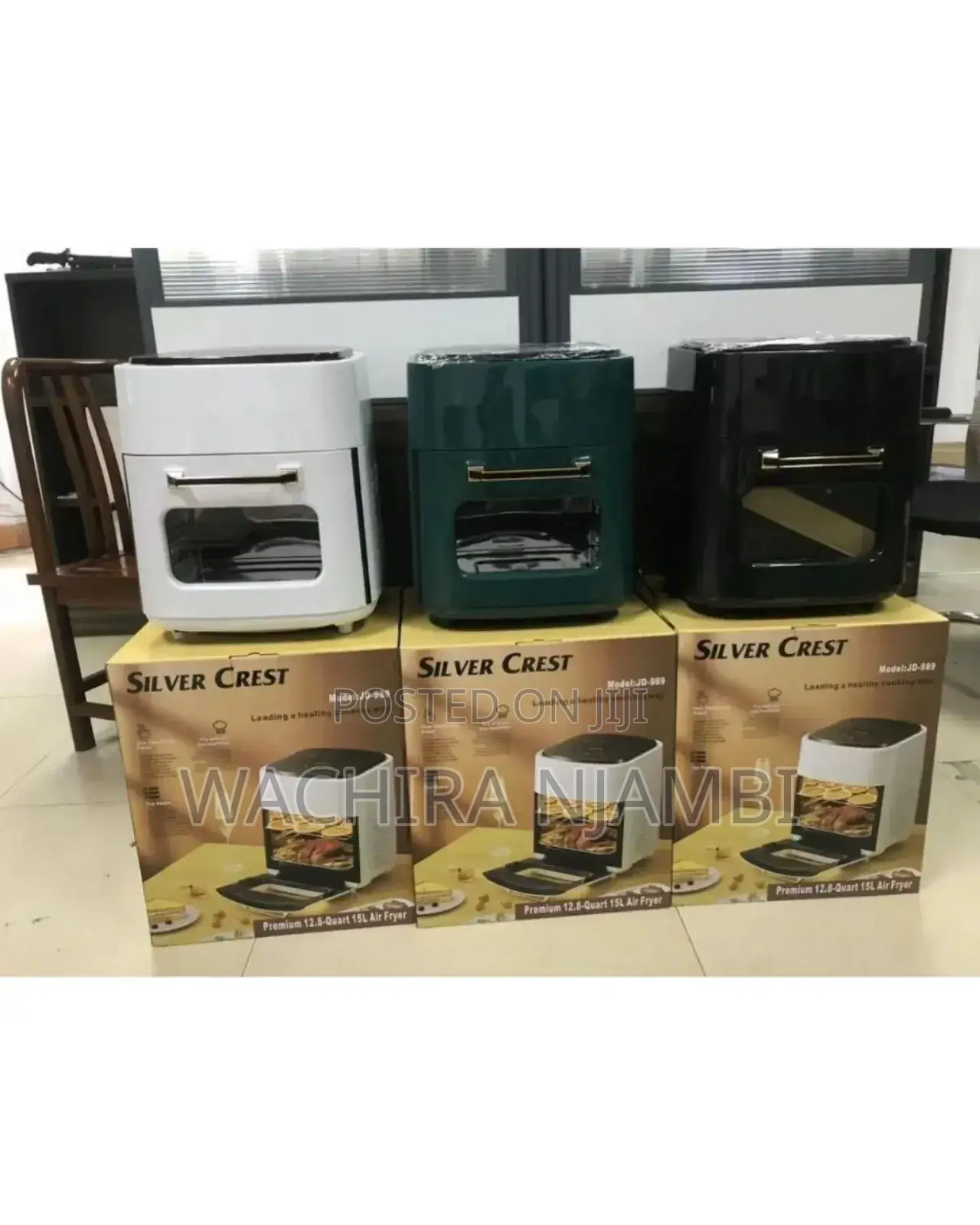 15litres Air Fryer Silver Crest Oven