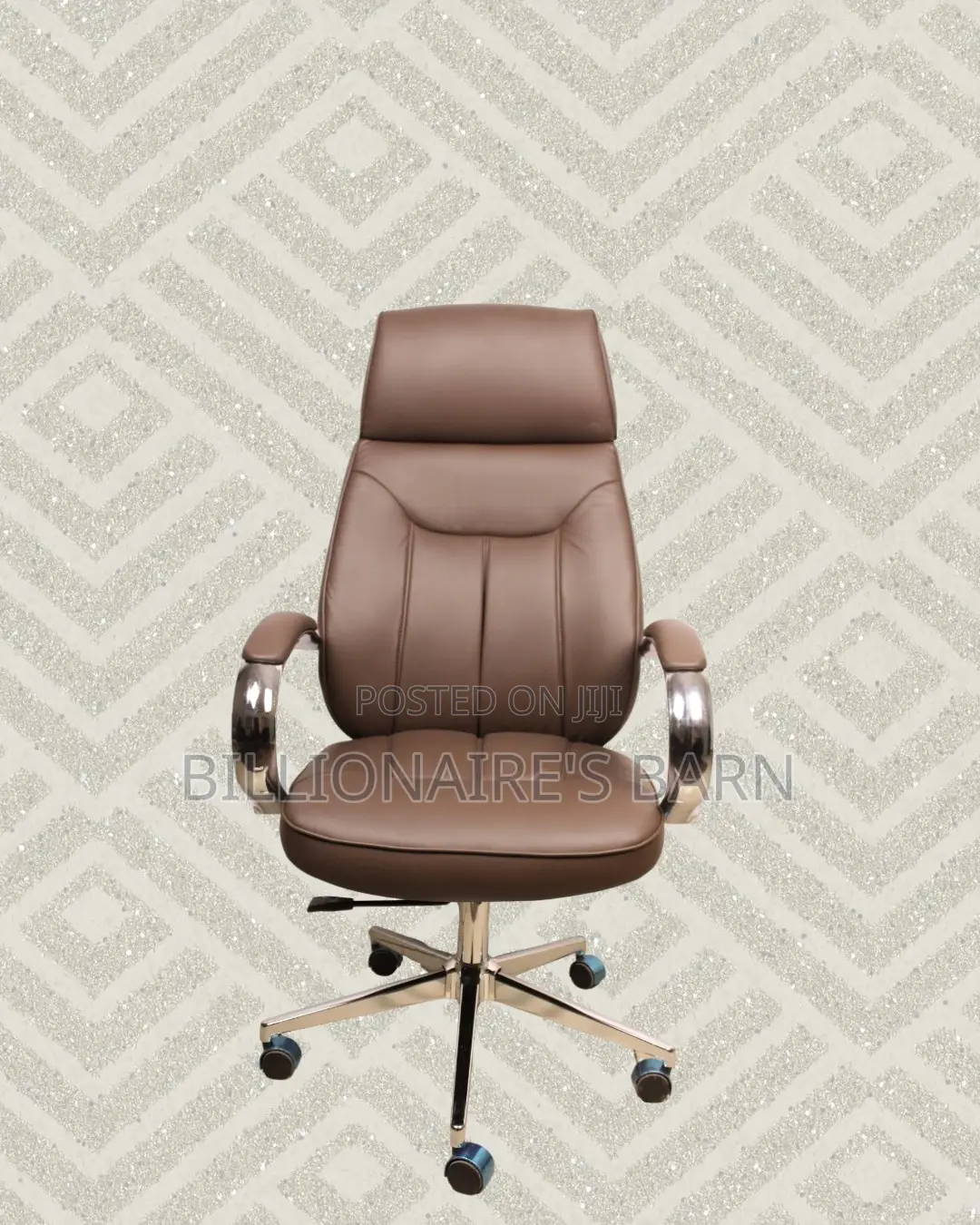 Durable Leather Tilt Chair #196 Executive | Delivery Anywhere in Kenya