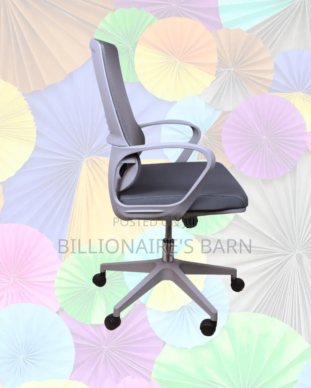 Ergonomic Grey Office Durable Steel | Nairobi Delivery Guaranteed