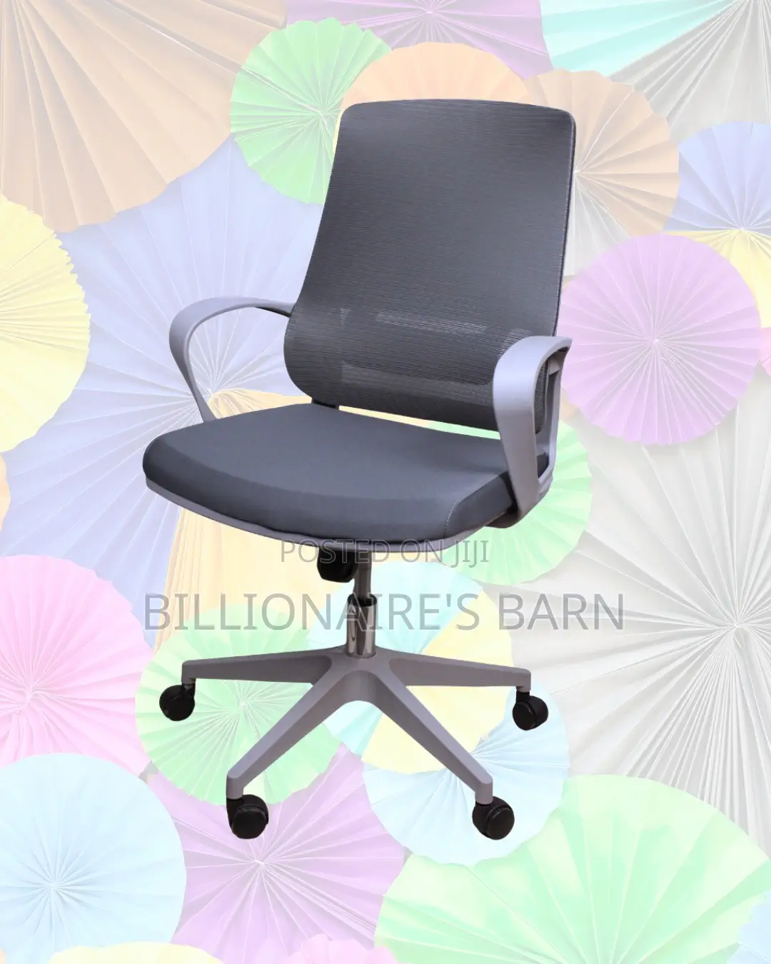 Ergonomic Grey Office Durable Steel | Nairobi Delivery Guaranteed