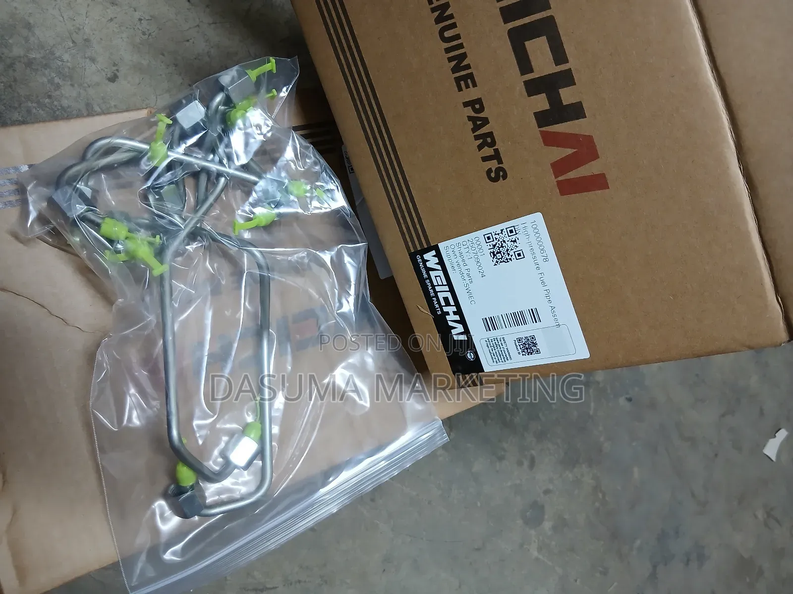 Weichai High-Pressure Fuel Pipe Assembly 