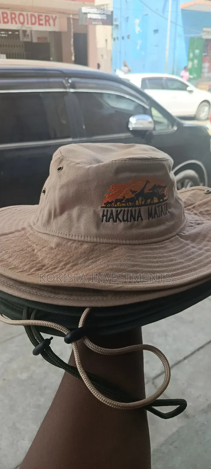 Branded Safari / Travel Hats