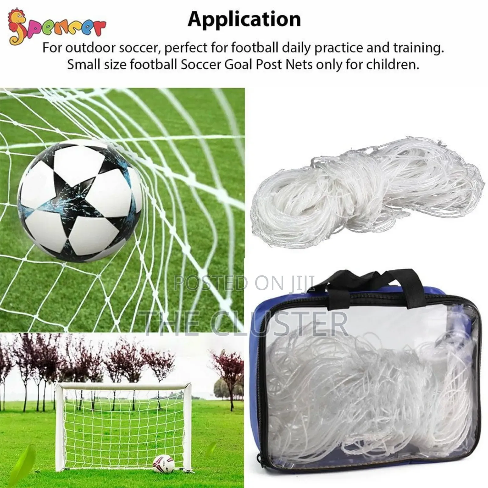Pair of Heavy Duty Football Net