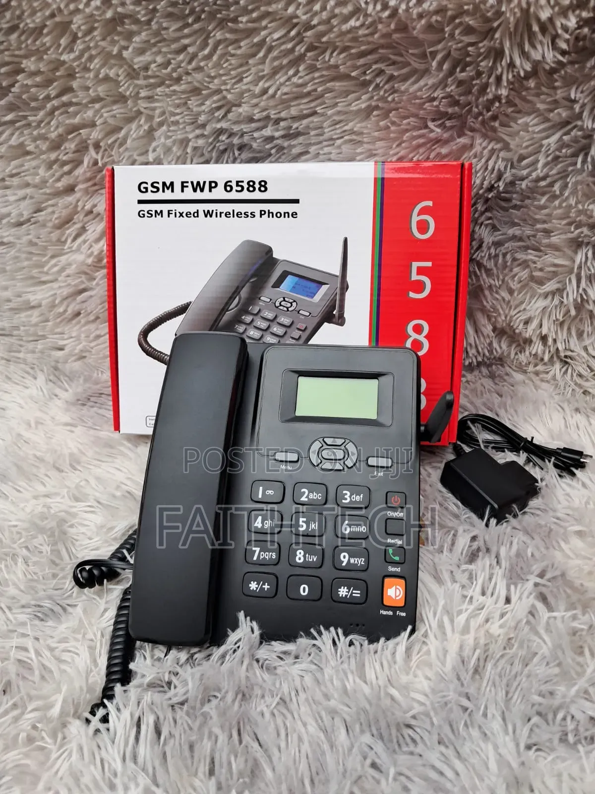 Gsm Deskphone 6588 Dual Simcard