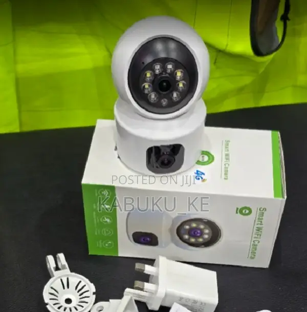 V380 Pro 4g Dual Lens Mini PTZ Camera With Two Way Audio