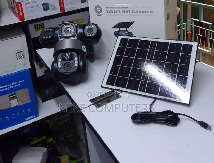3 Eye Ultra Hd Wide 4g Triple Lens Solar Camera