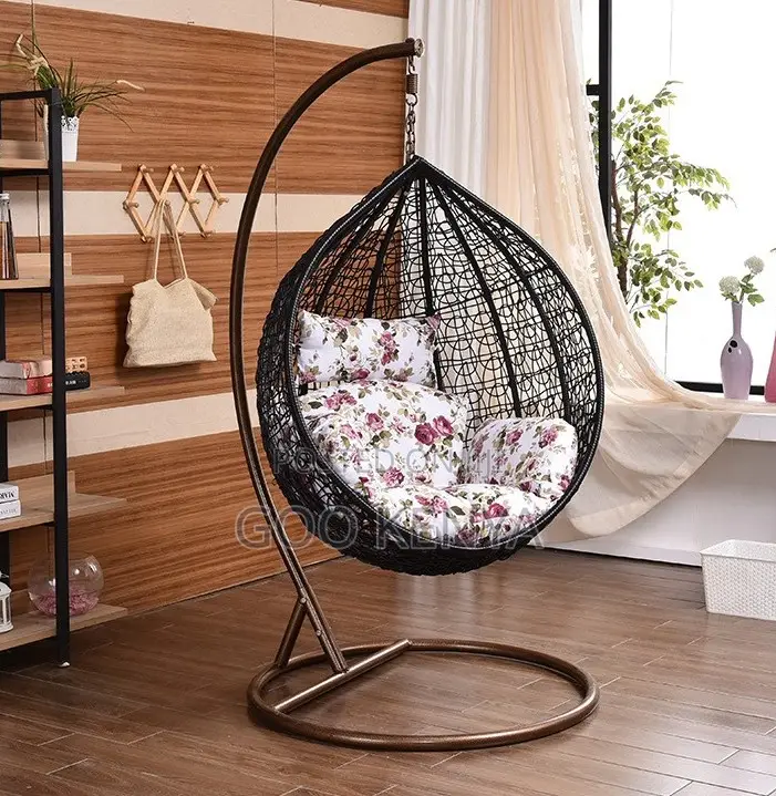 Home Chair; Balcony Wicker Hanging Outdoor Egg Swing Chair