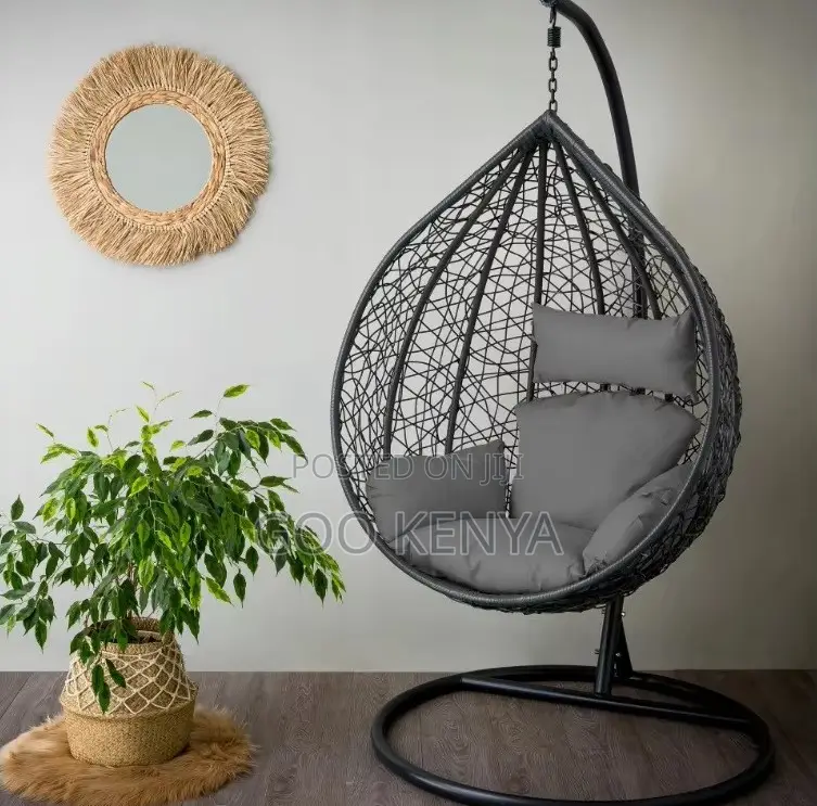 Home Chair; Balcony Wicker Hanging Outdoor Egg Swing Chair