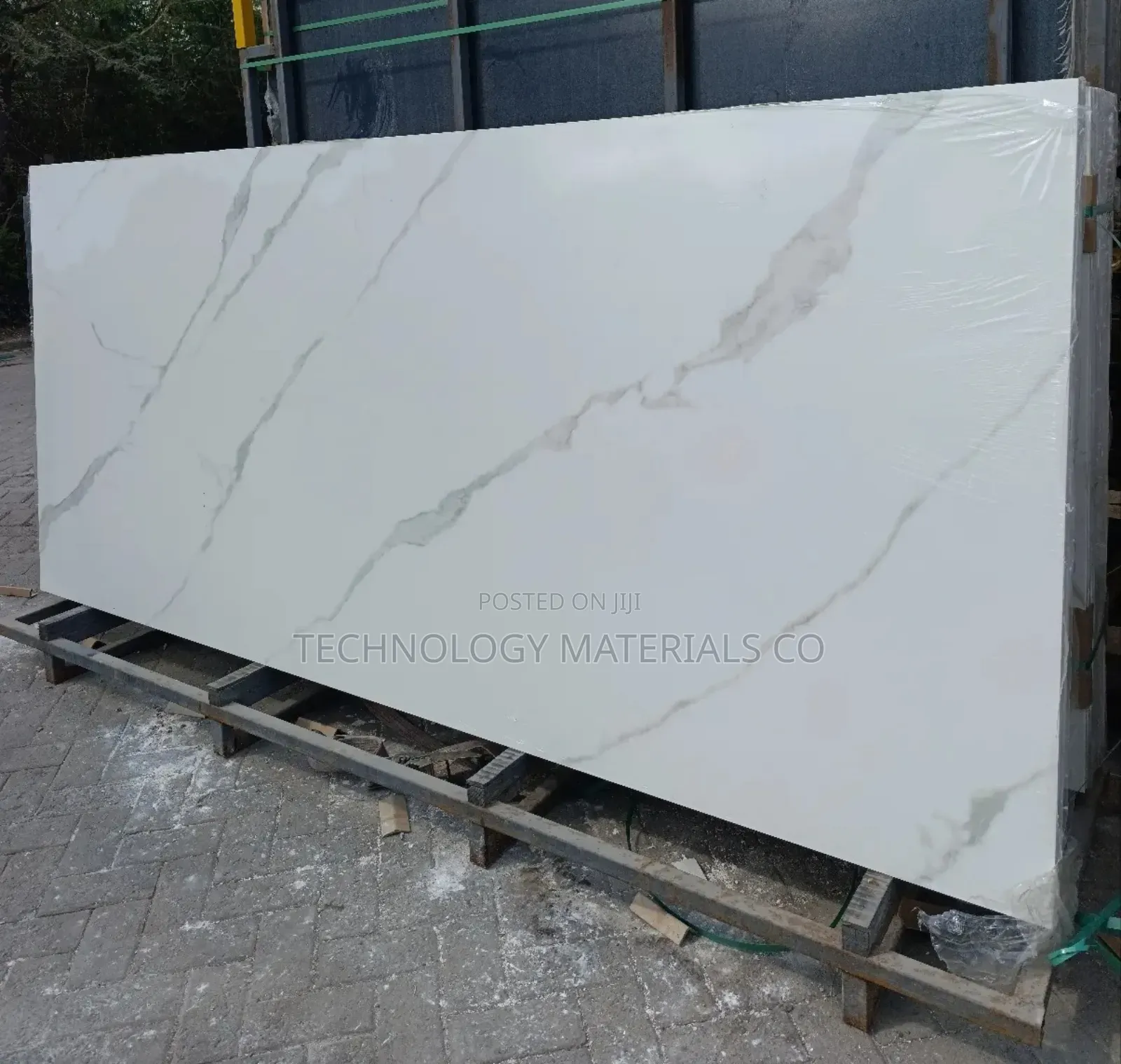 Premium Fish Berry White Sintered Stone Slab – 2.7m By 1.2m