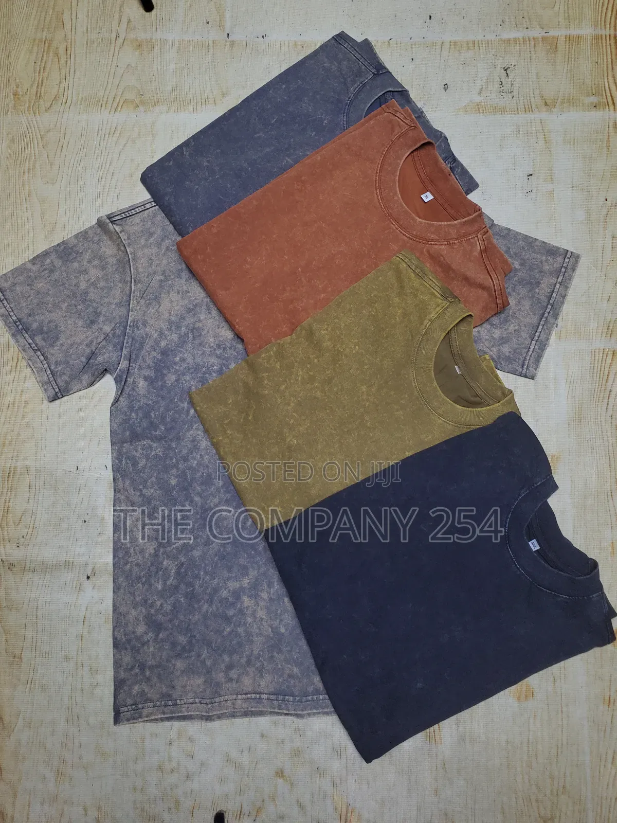 Quality Designer Casual Baggy Plain Acid Washed T Shirts
