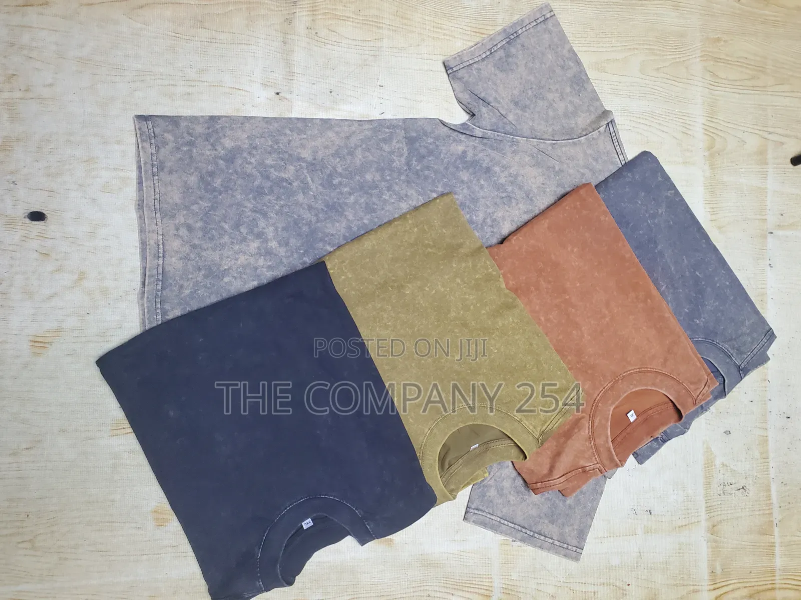 Quality Designer Casual Baggy Plain Acid Washed T Shirts