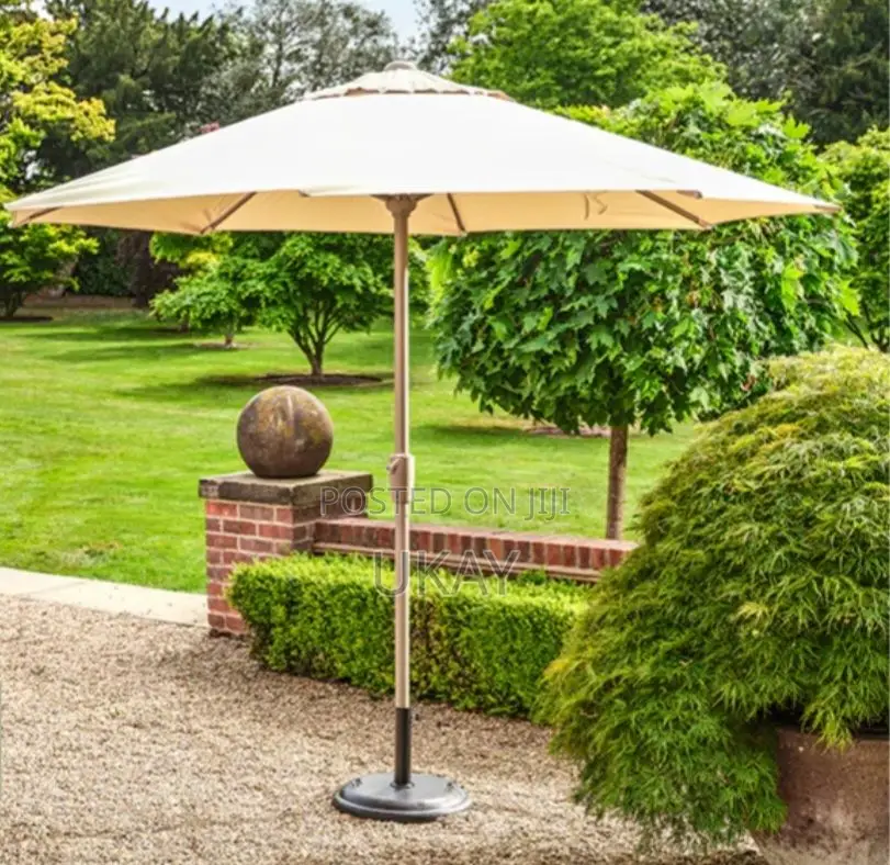 3m Round Parasol - Beige