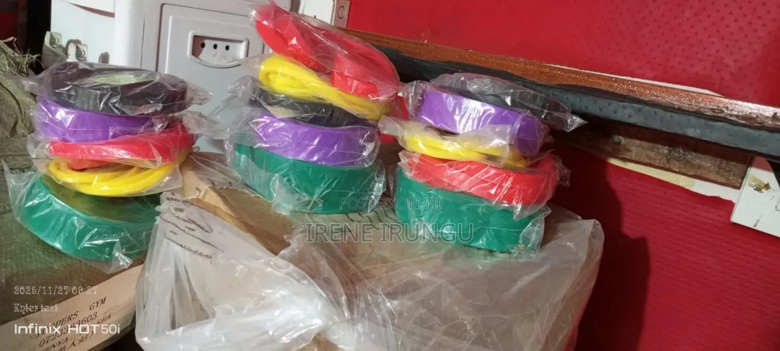 Set of 5 Long Resistance Bands