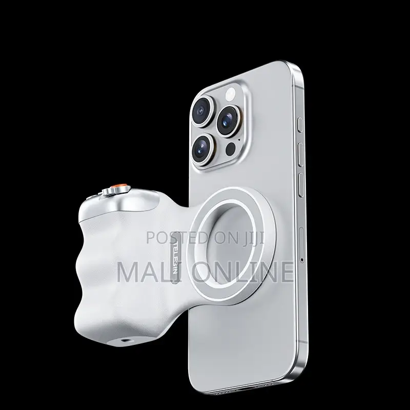 Magnetic Phone Camera Grip With Wireless Shutter