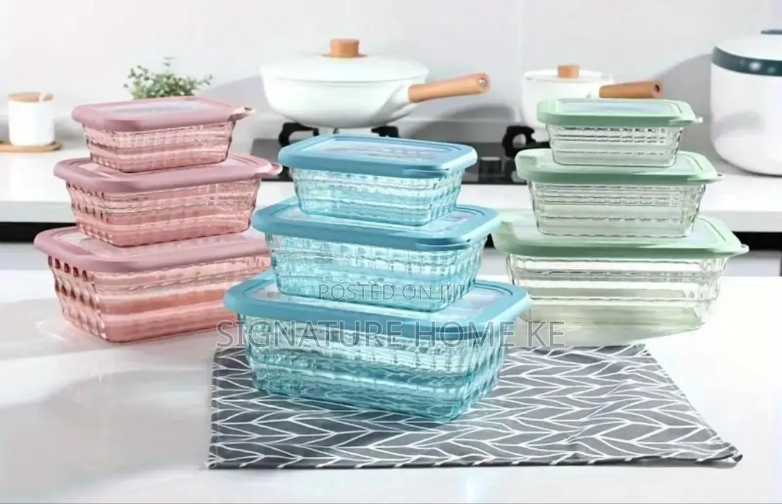 3 in 1 Acrylic Storage Containers