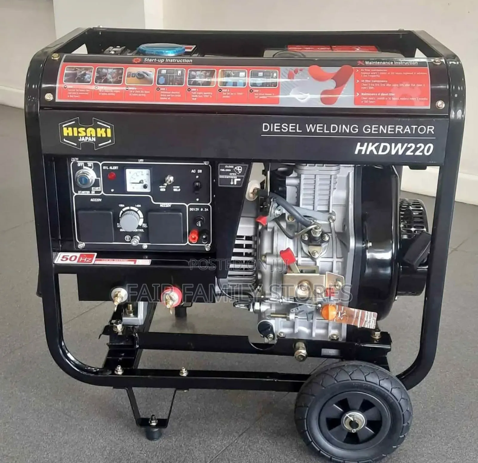Hkdw220 Hisaki Japan Diesel *Welding* Generator 7.5kva