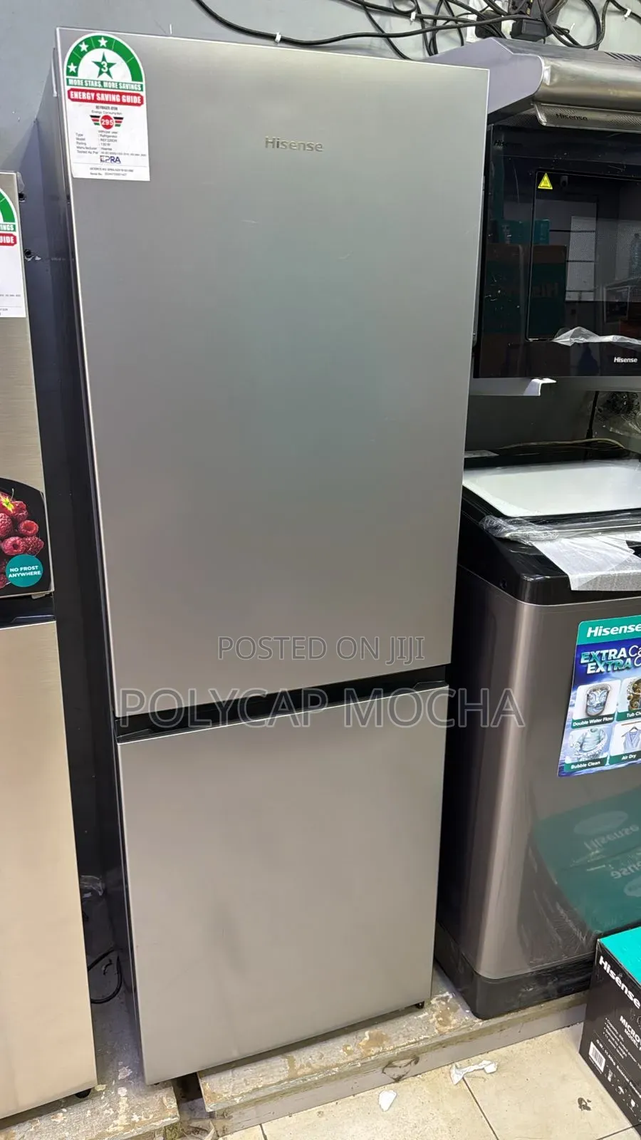 Hisense 230l Double Door Fridge