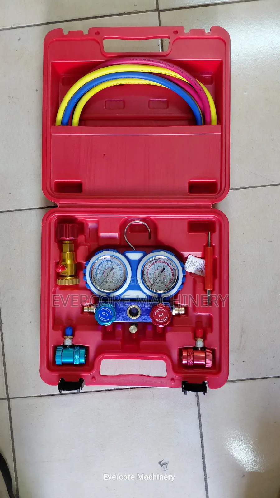 Premium Heavy Duty Ac Manifold Gauge Set /Ac Meter.