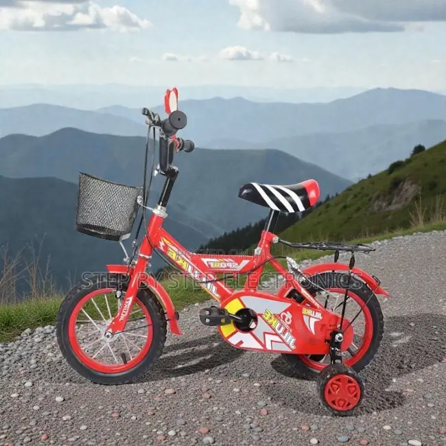 Fun Safe Cartoon Bike for Boys and Girls Aged 2–5 16 Inch 3-7 Kids