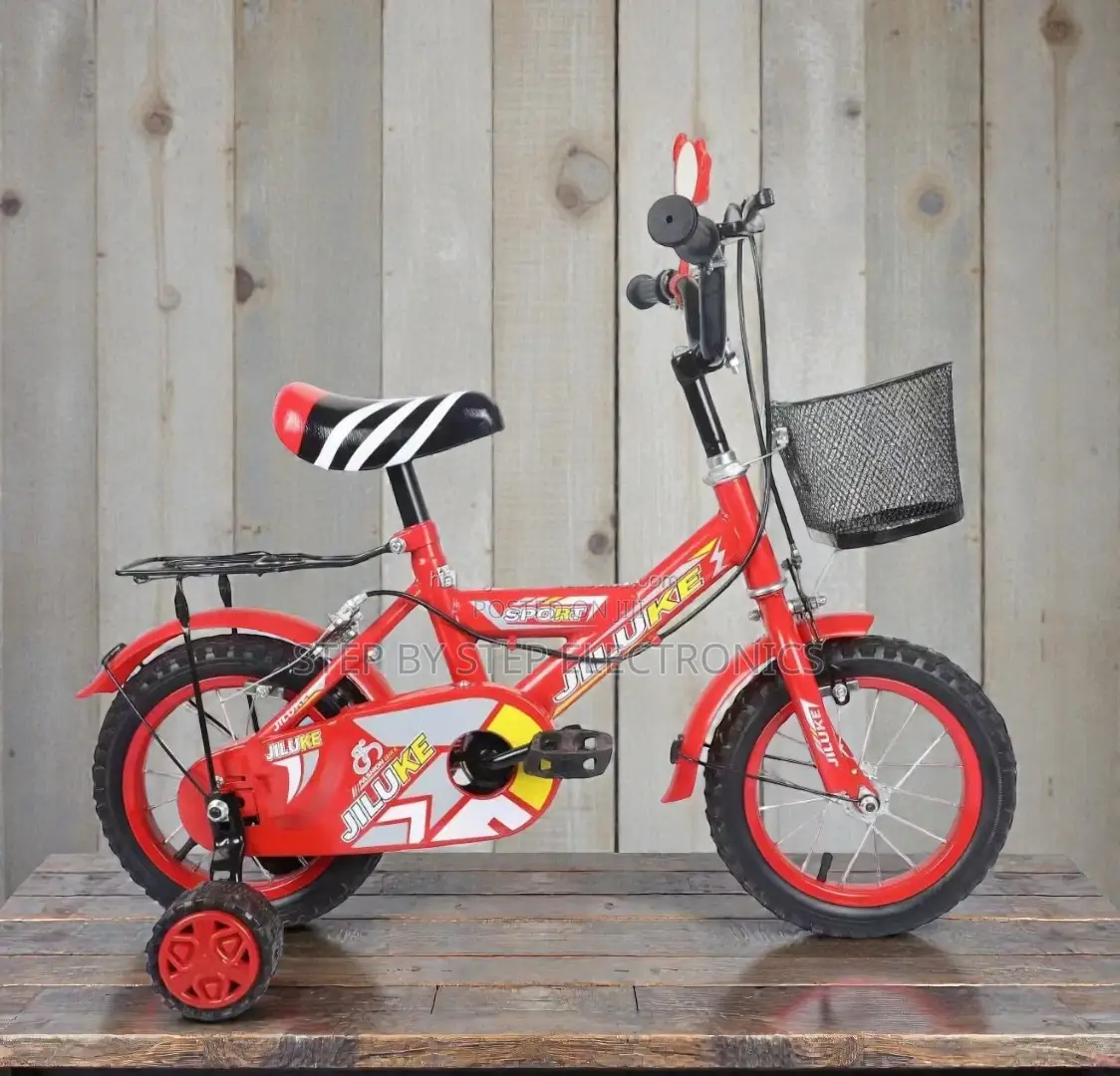 Fun Safe Cartoon Bike 16 Inch 3-7 Years Children Kids Water Bottle