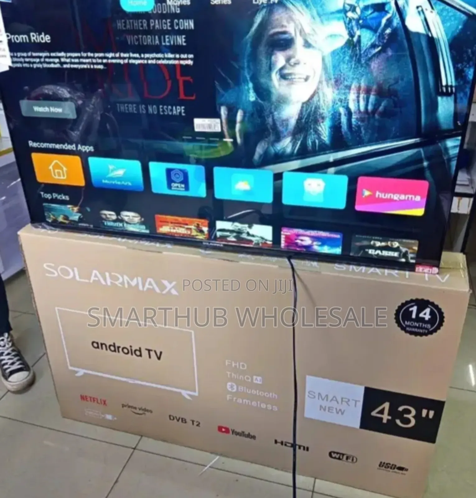Television Solarmax 43" Inch Smart Android
