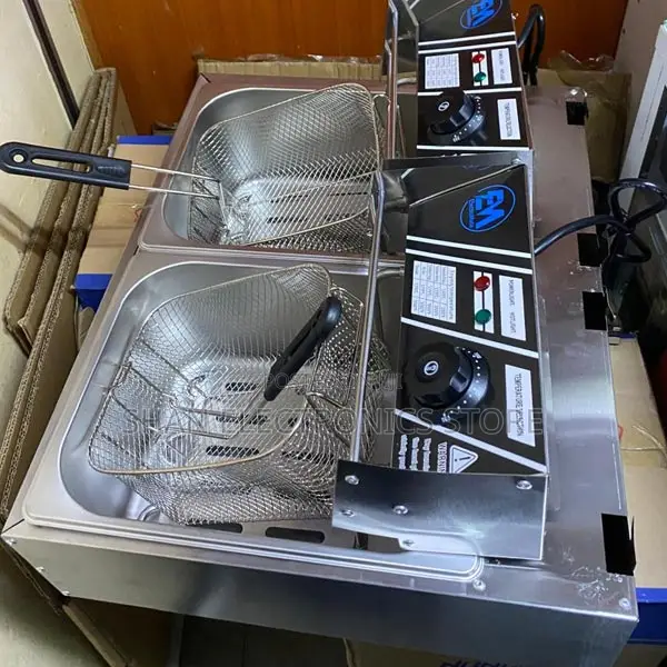 Commercial Double Deep Fryer 6l+6l