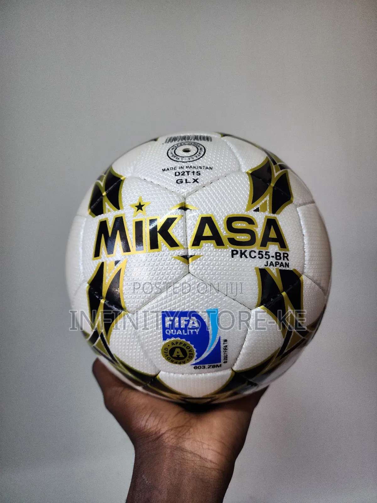 Mikasa Soccer Ball Pkc55-Br Size 5